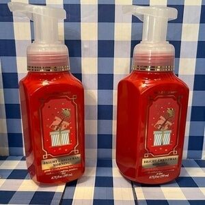 Bath & Body Works Bright Christmas Morning Foaming Hand Soap Full Size x 2